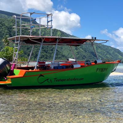 Teahupoo boat